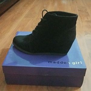 Madden Girl wedge booties